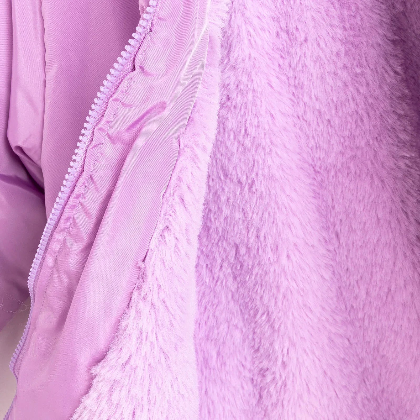 HelloBaby Hooded Coat - Purple - mezetto ebebek ebebek