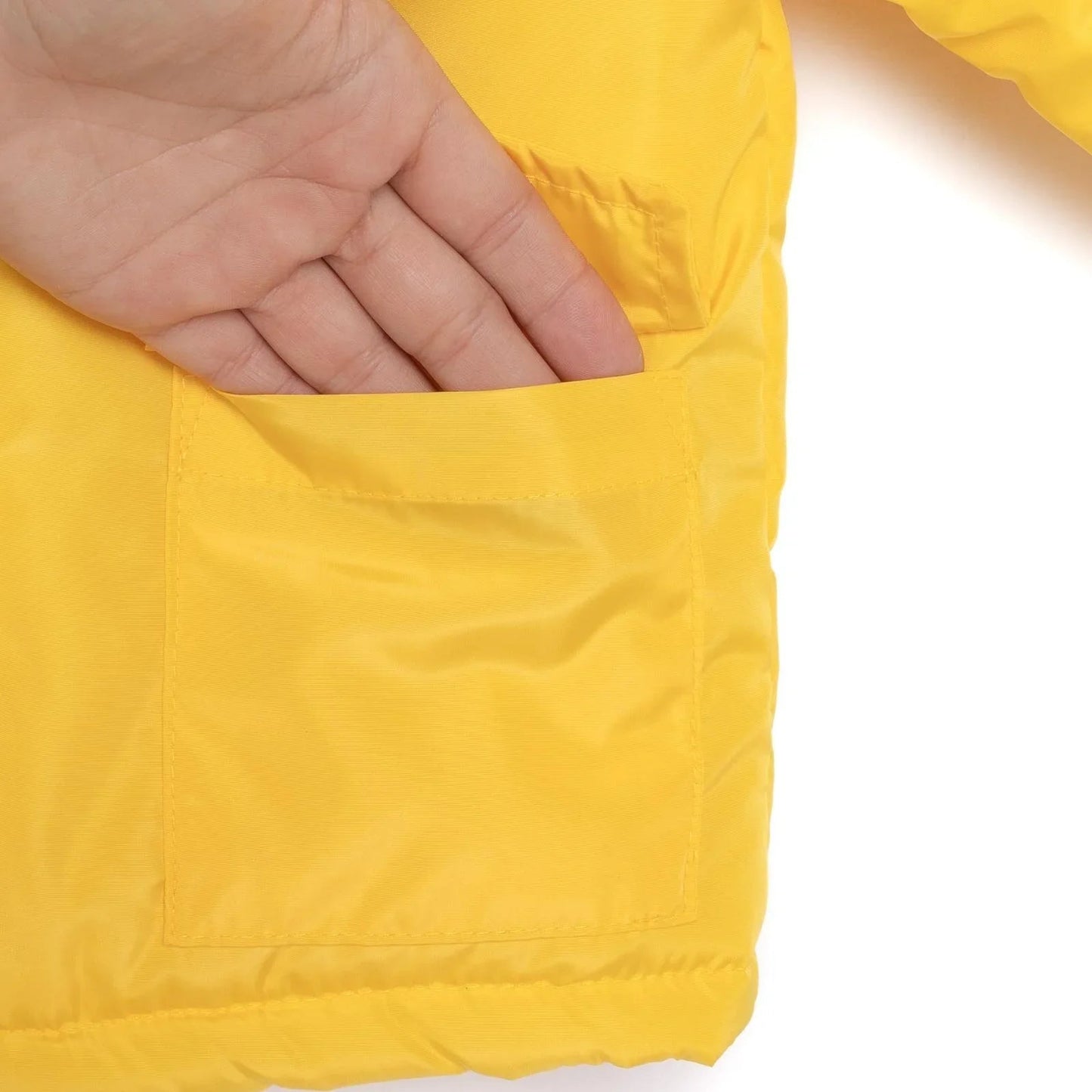 HelloBaby Hooded Coat - Yellow - mezetto ebebek ebebek