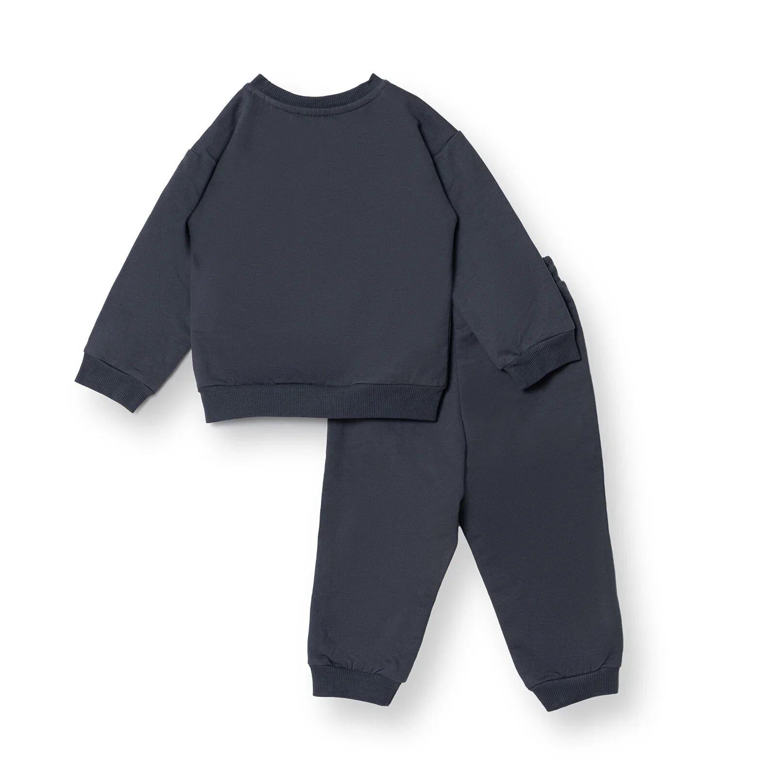 HelloBaby Jogging Set - Anthracite - mezetto ebebek ebebek