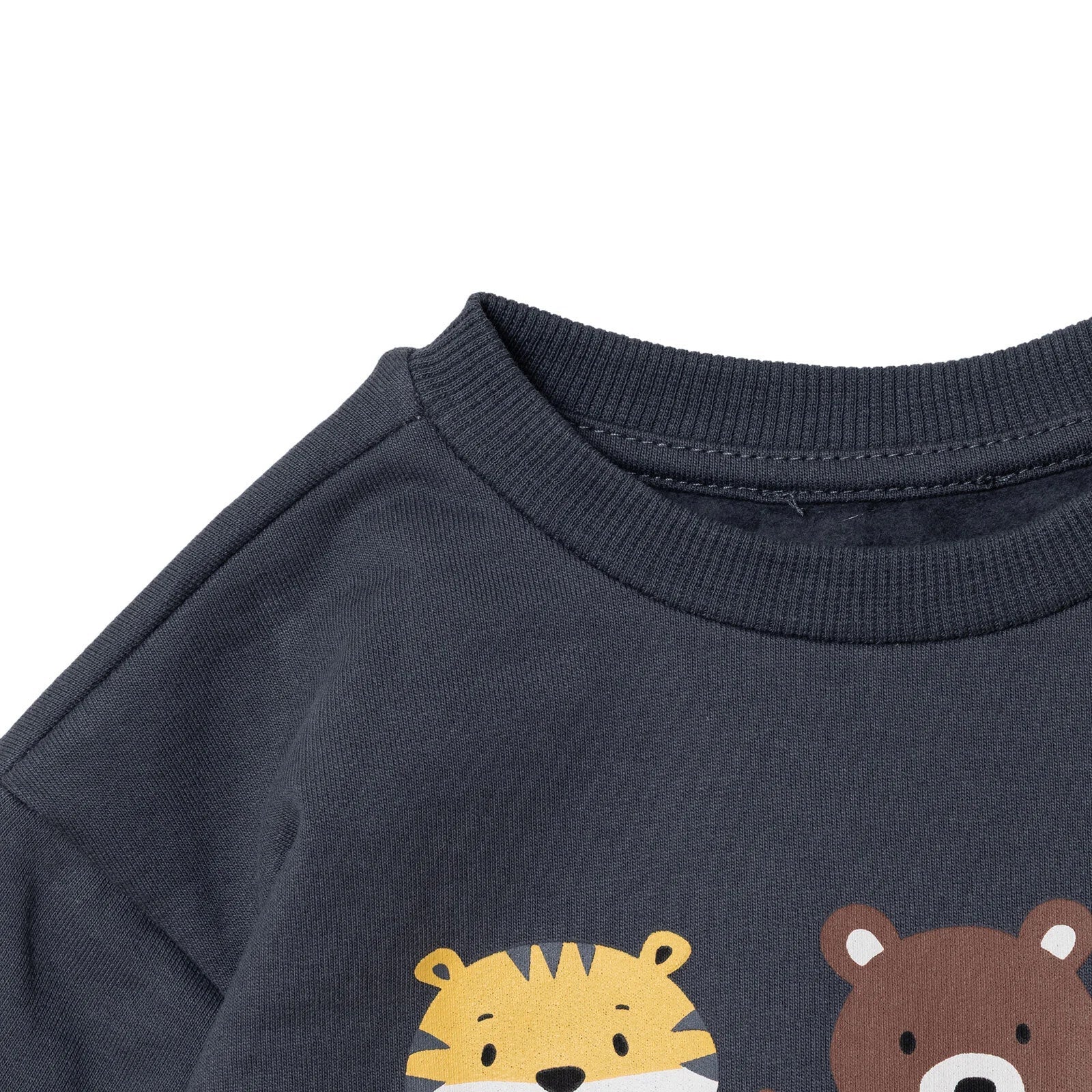 HelloBaby Jogging Set - Anthracite - mezetto ebebek ebebek