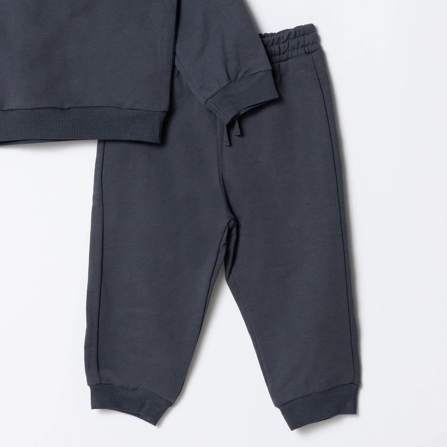 HelloBaby Jogging Set - Anthracite - mezetto ebebek ebebek