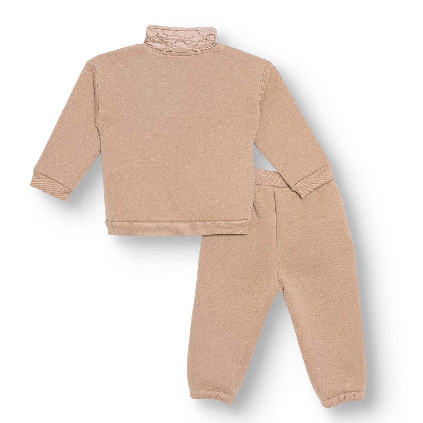 HelloBaby Jogging Set - Beige - mezetto ebebek ebebek
