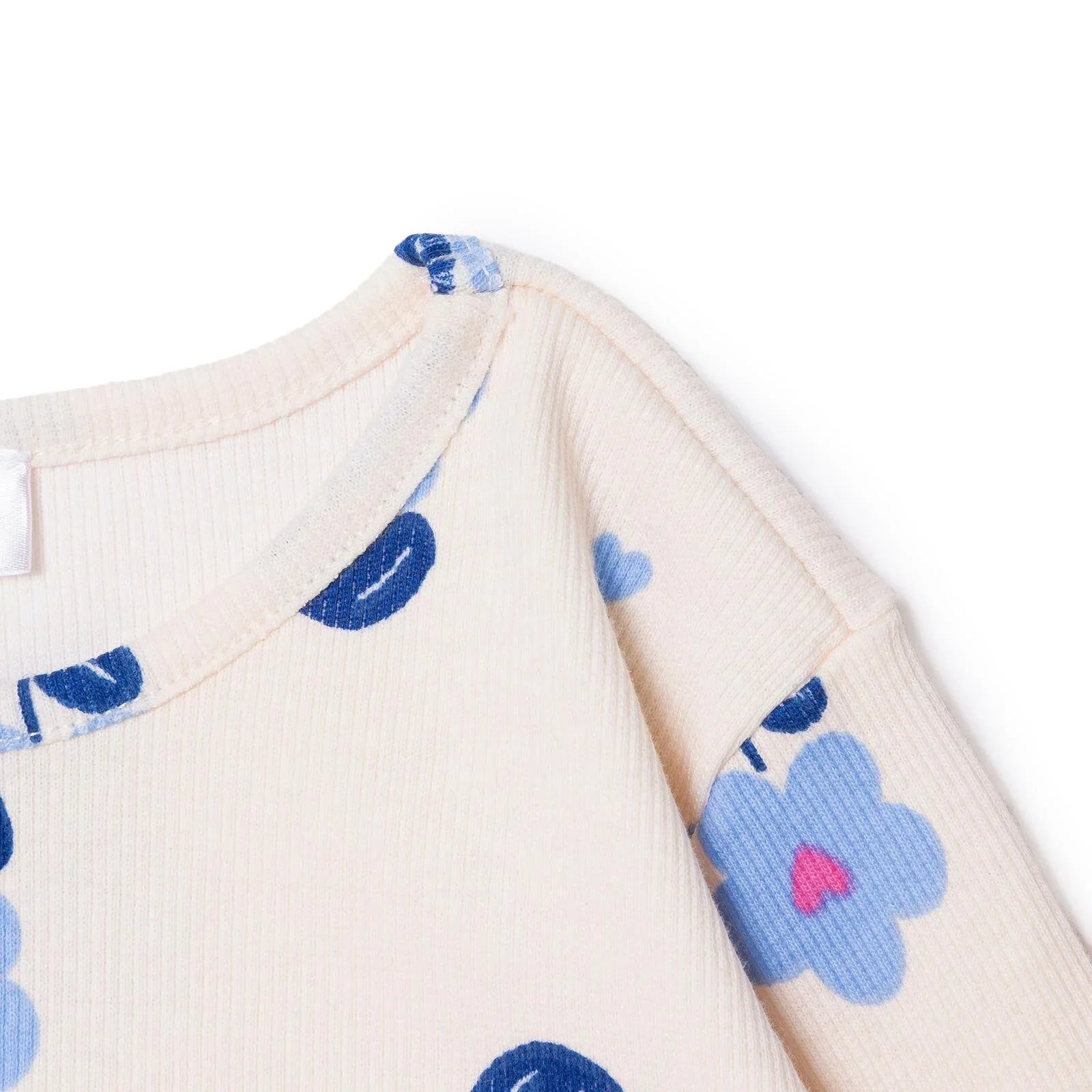 HelloBaby Jogging Set - Ecru Printed - mezetto ebebek ebebek