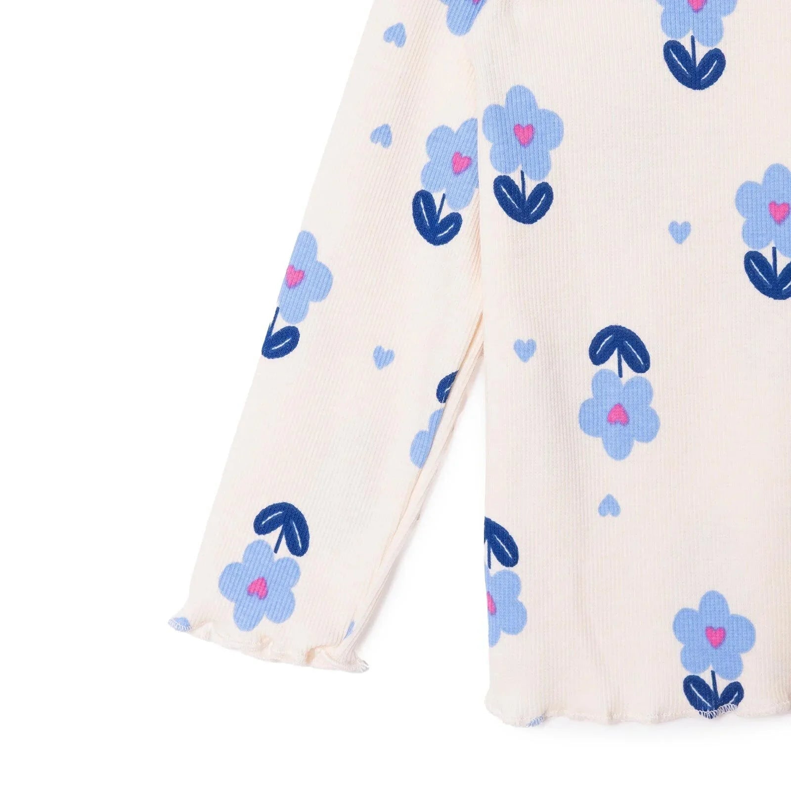HelloBaby Jogging Set - Ecru Printed - mezetto ebebek ebebek