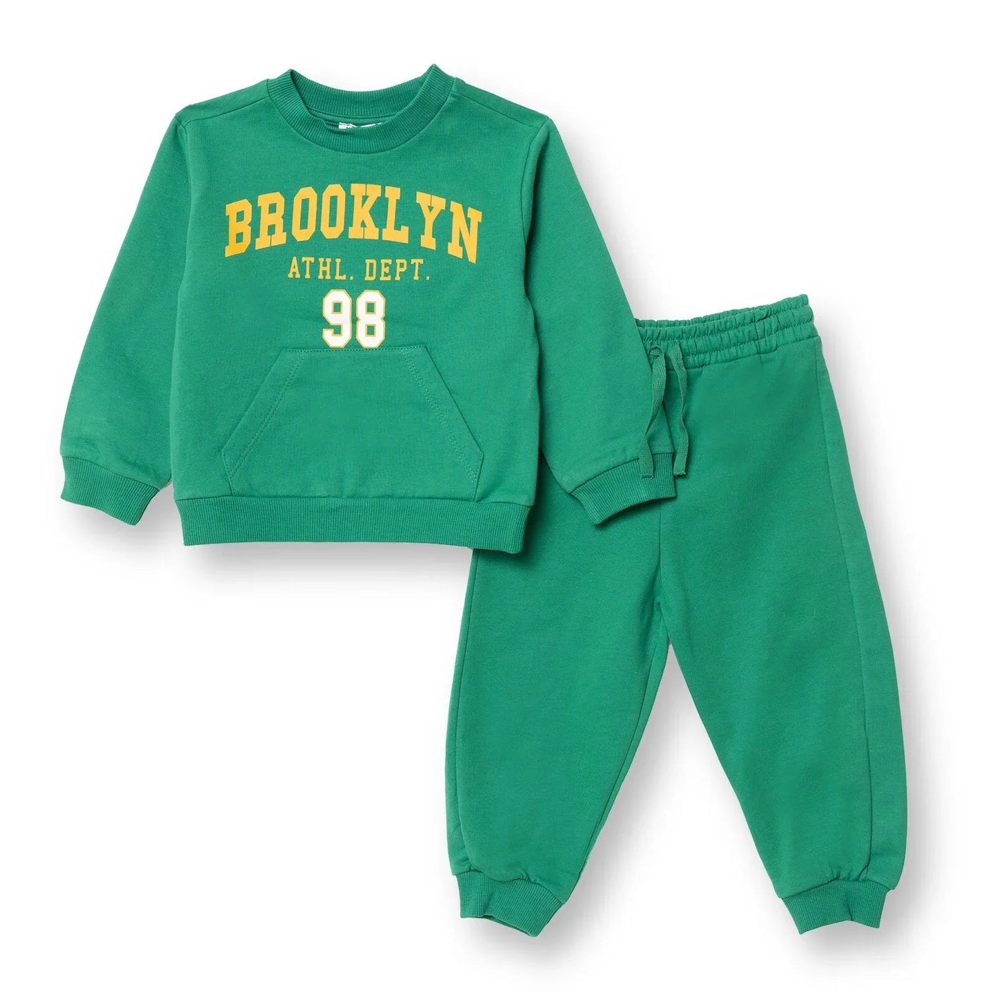 HelloBaby Jogging Set - Green - mezetto ebebek ebebek