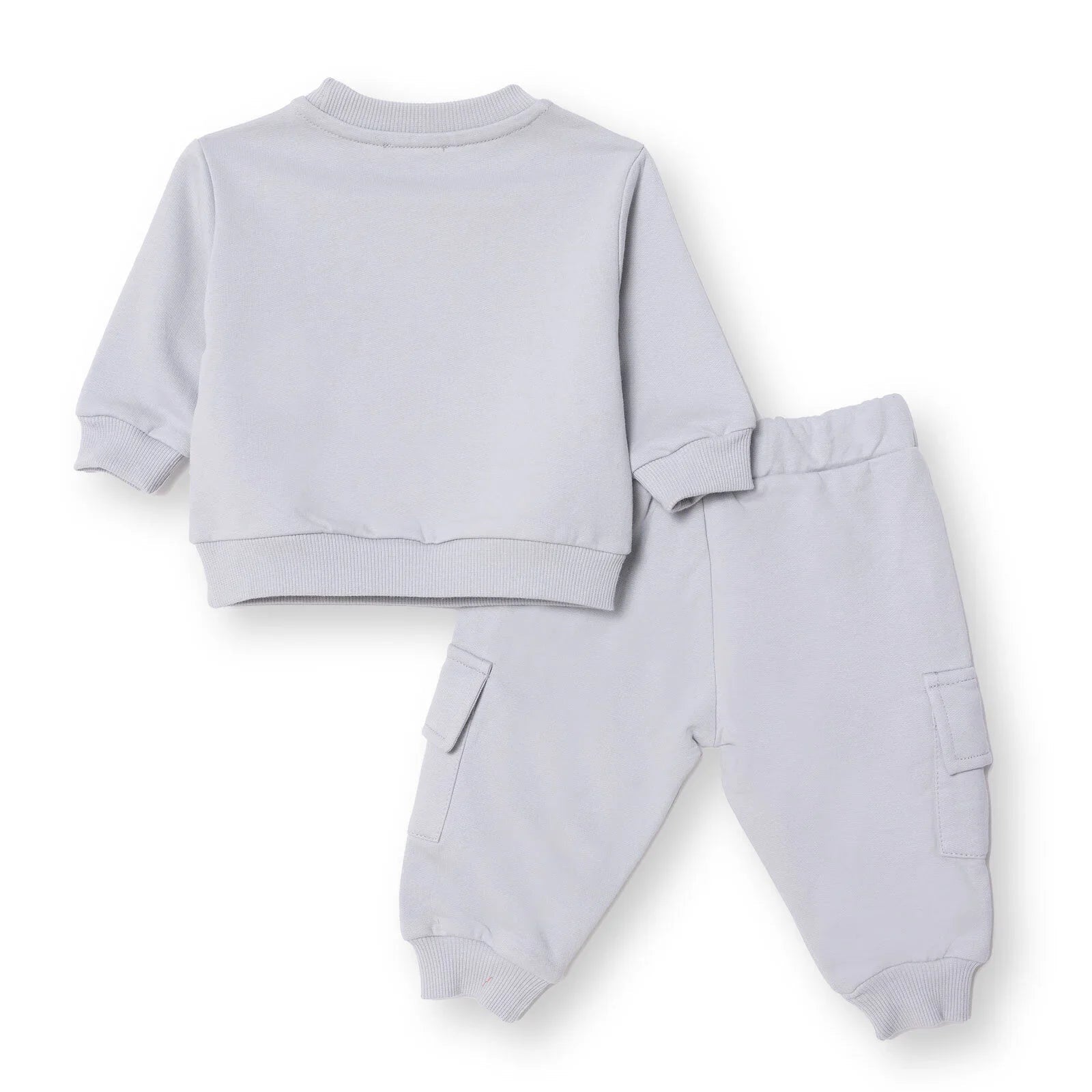 HelloBaby Jogging Set - Grey - mezetto ebebek ebebek