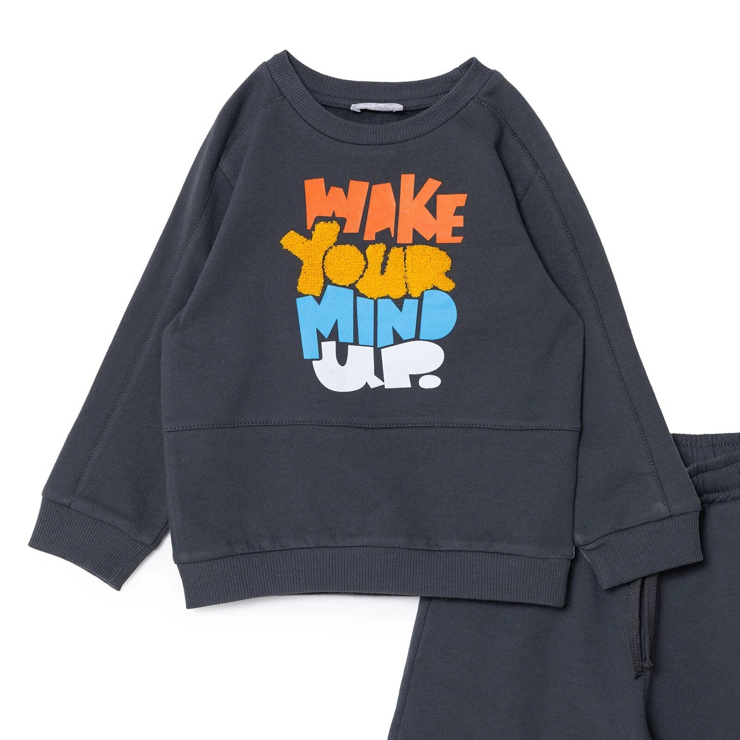 HelloBaby Jogging Set - Grey - mezetto ebebek ebebek