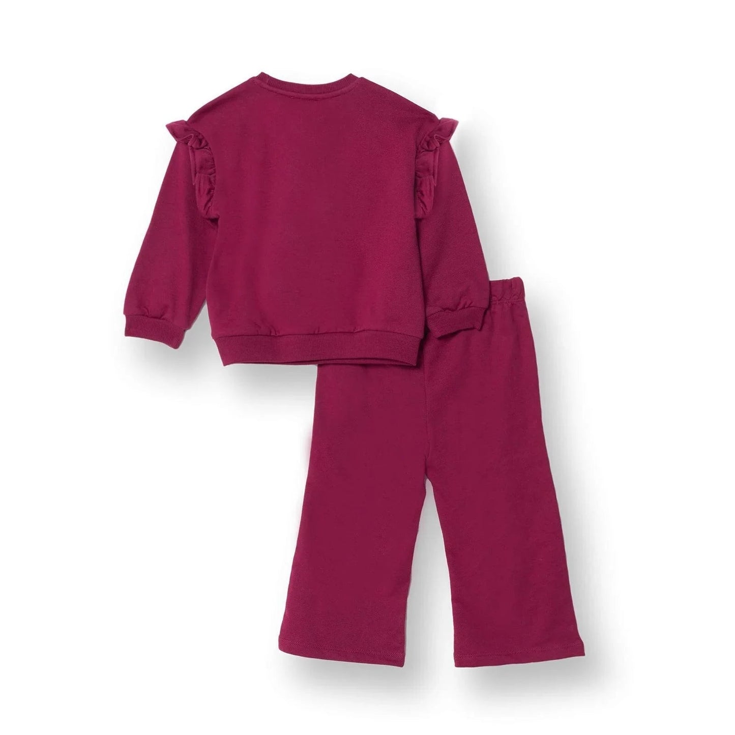 HelloBaby Jogging Set - Maroon - mezetto ebebek ebebek
