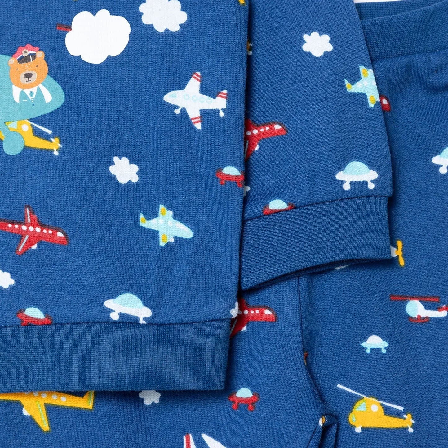 HelloBaby Jogging Set - Navy Blue - mezetto ebebek ebebek