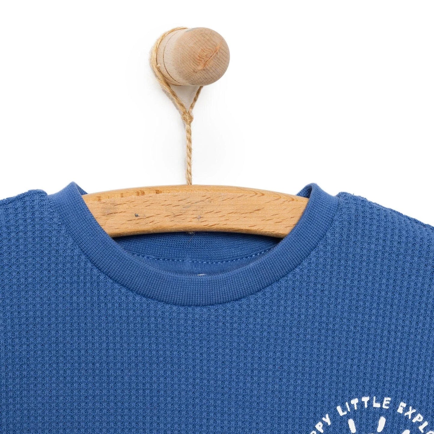 HelloBaby Little Sailor Boy Tshirt - Short - Blue - mezetto ebebek ebebek