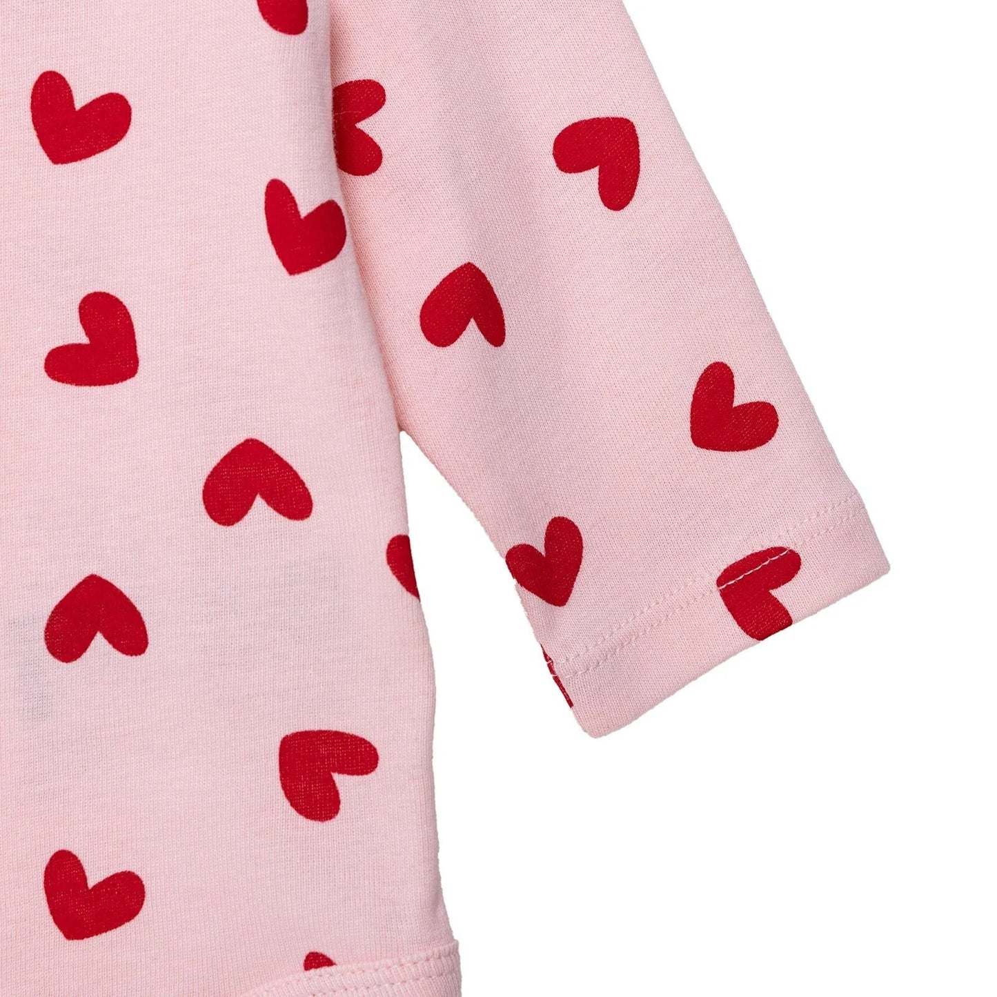 HelloBaby Long Sleeve Body 2 pcs - Red - mezetto ebebek ebebek