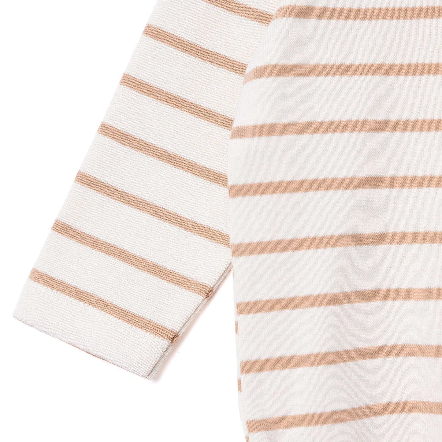 HelloBaby Long Sleeve Body - Beige - mezetto ebebek ebebek