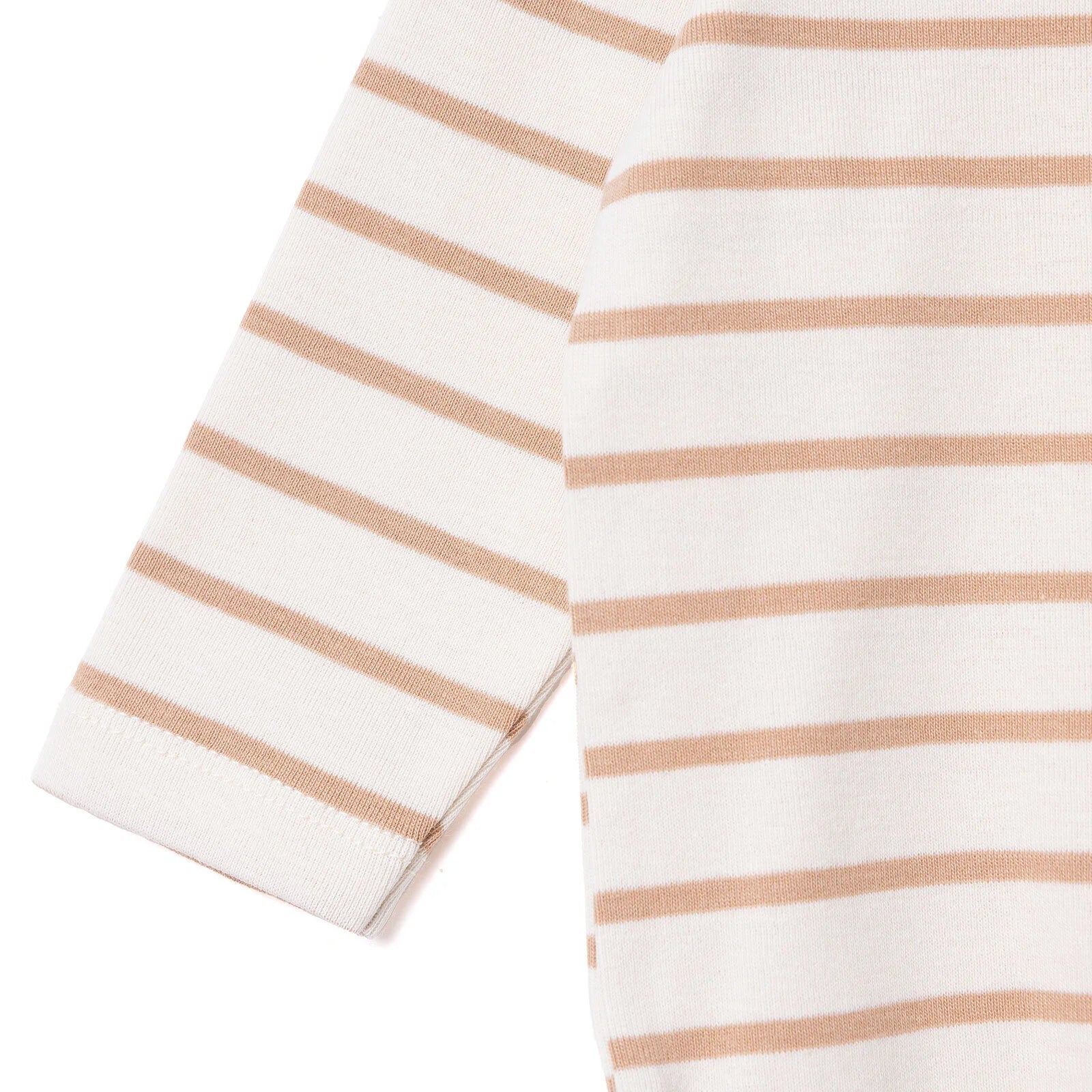HelloBaby Long Sleeve Body - Beige - mezetto ebebek ebebek