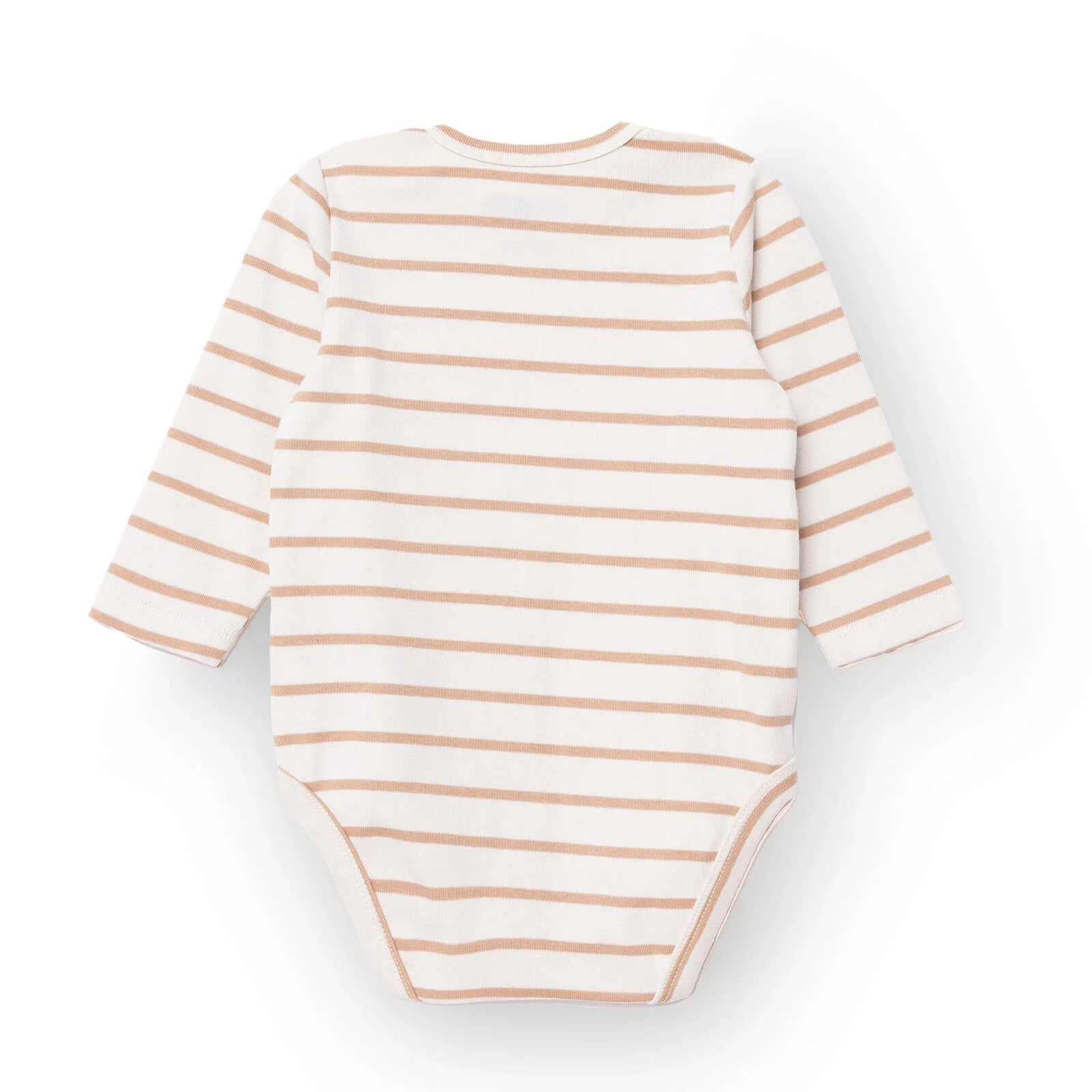 HelloBaby Long Sleeve Body - Beige - mezetto ebebek ebebek