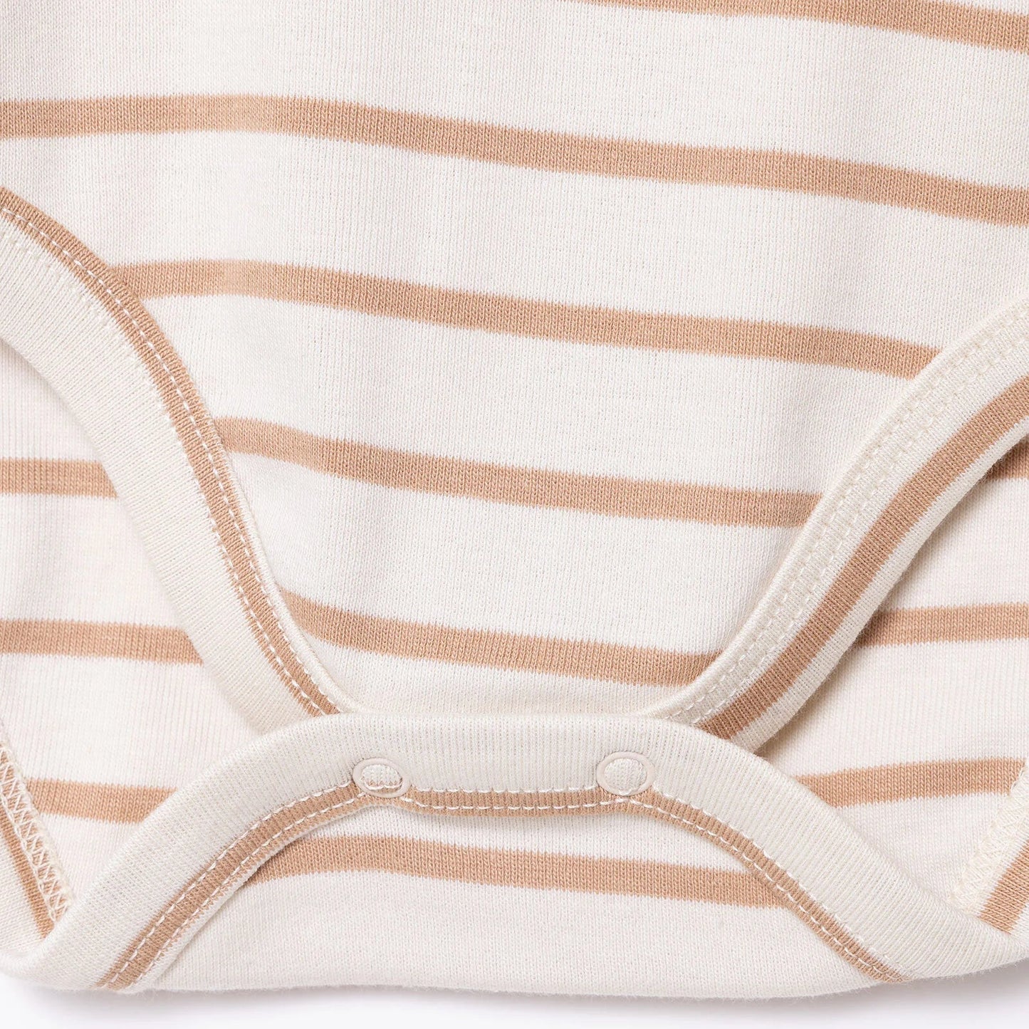 HelloBaby Long Sleeve Body - Beige - mezetto ebebek ebebek