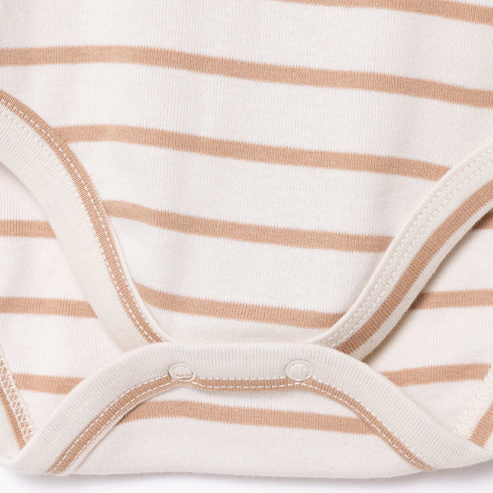 HelloBaby Long Sleeve Body - Beige - mezetto ebebek ebebek