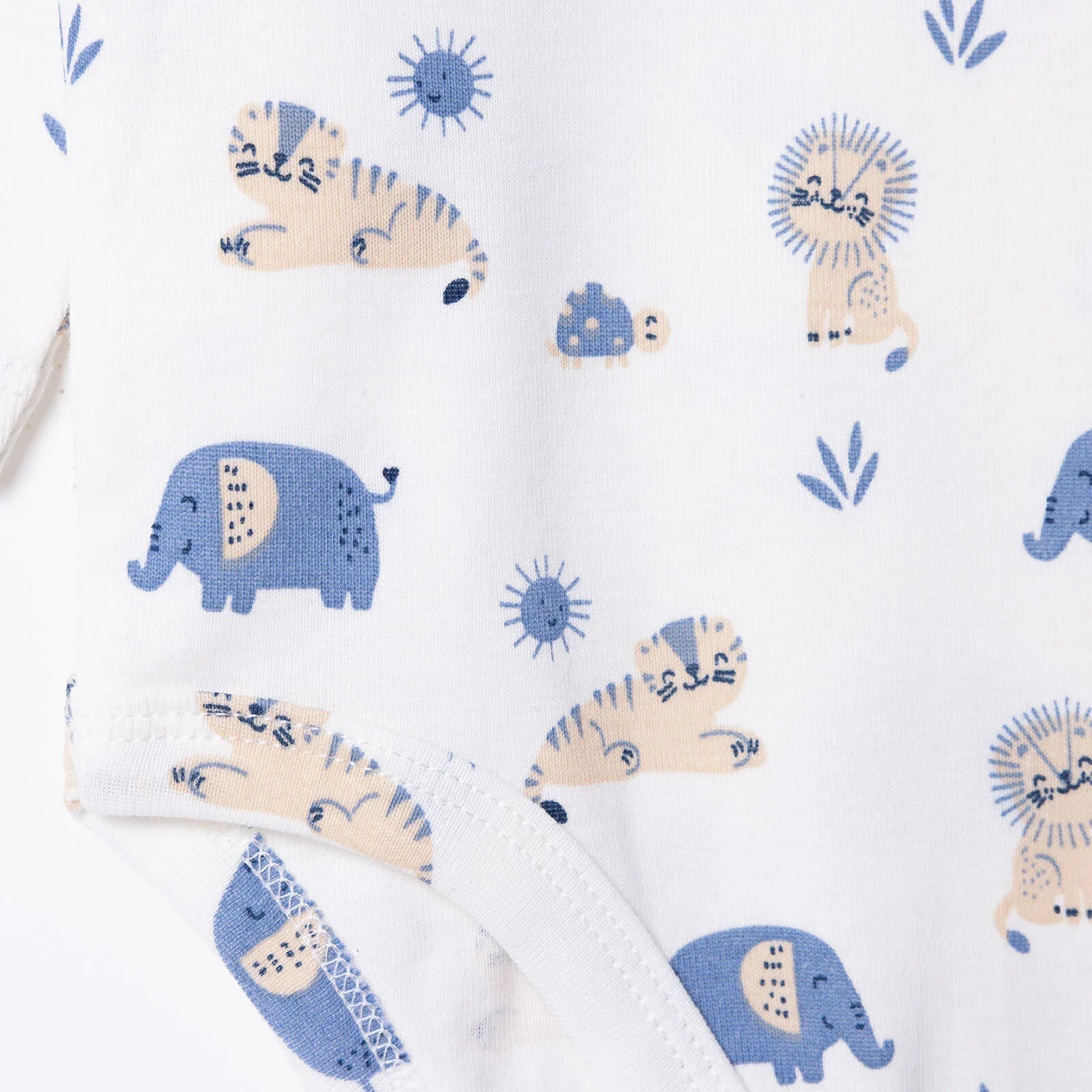 HelloBaby Long Sleeve Body - Ecru - mezetto ebebek ebebek