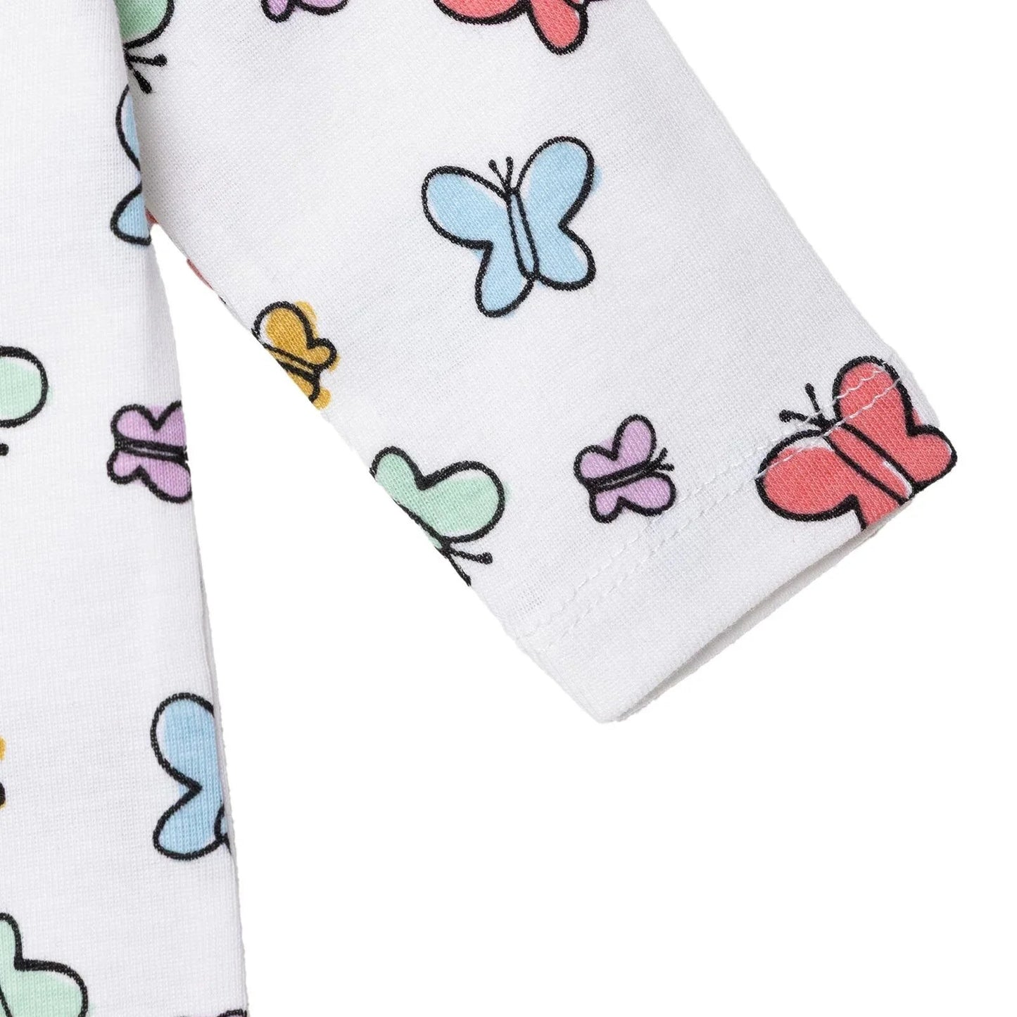 HelloBaby Long Sleeve Body - Ecru - mezetto ebebek ebebek