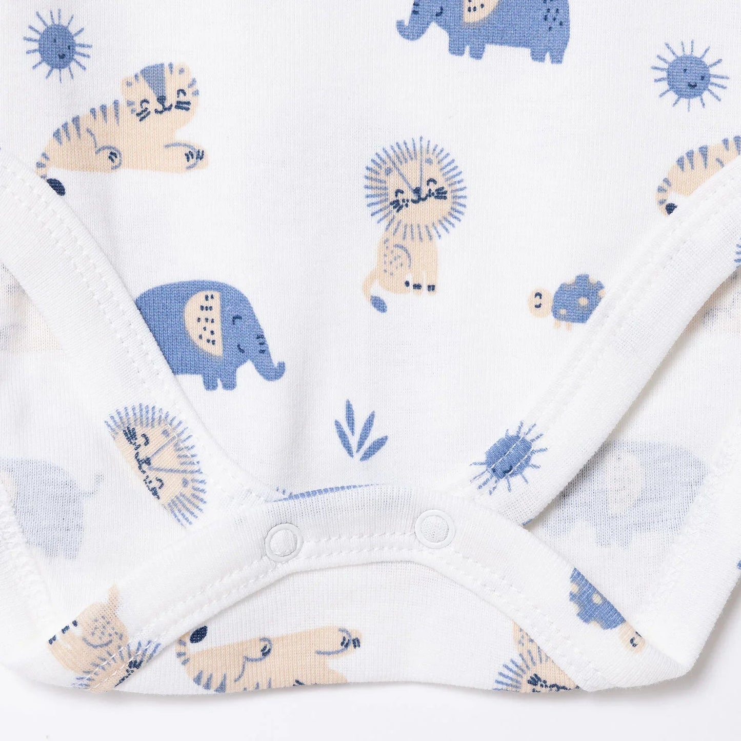 HelloBaby Long Sleeve Body - Ecru - mezetto ebebek ebebek