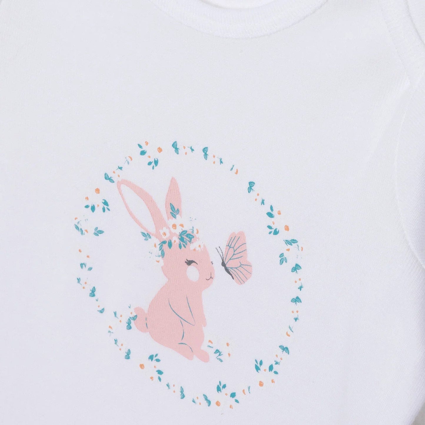 HelloBaby Long Sleeve Body - Ecru - mezetto ebebek ebebek