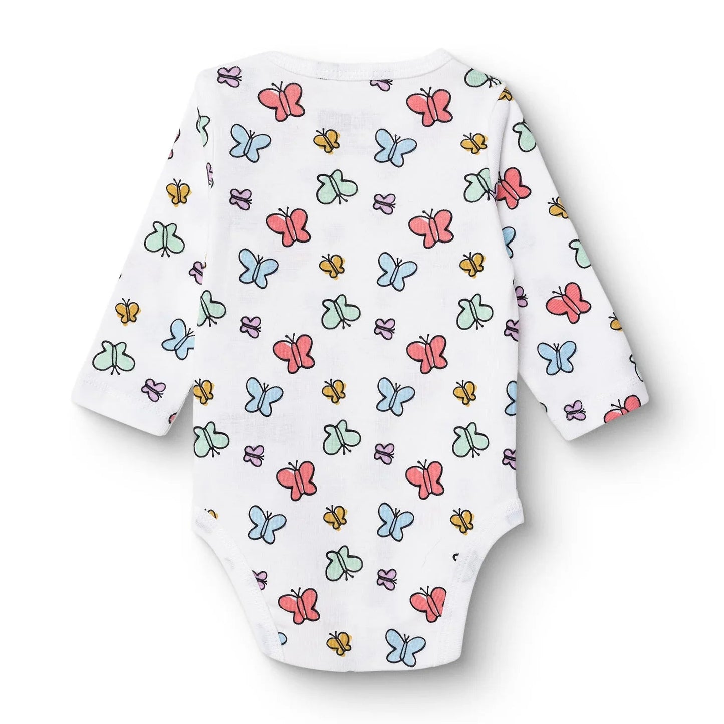 HelloBaby Long Sleeve Body - Ecru - mezetto ebebek ebebek