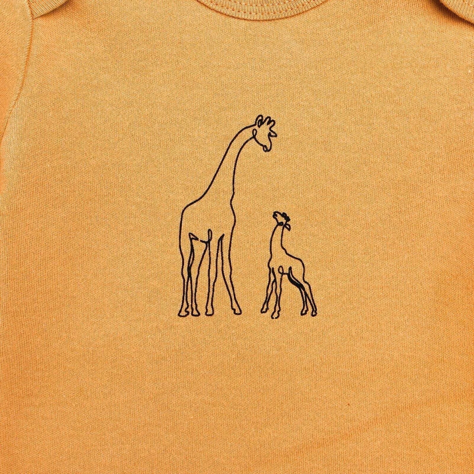 HelloBaby Long Sleeve Bodysuit - Nude - mezetto ebebek ebebek