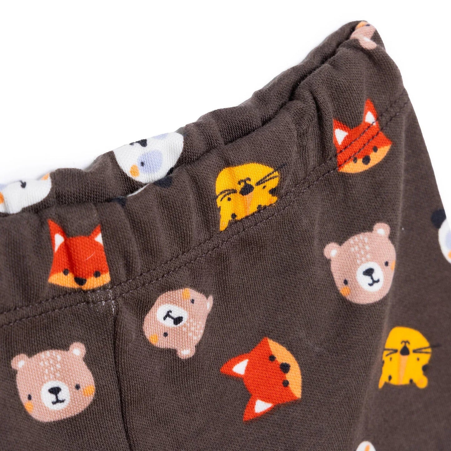HelloBaby Long Sleeve Pyjamas - Khaki - mezetto ebebek ebebek