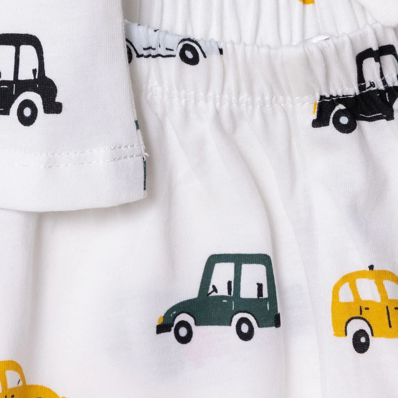 HelloBaby Long Sleeve Pyjamas Set - Ecru - mezetto ebebek ebebek