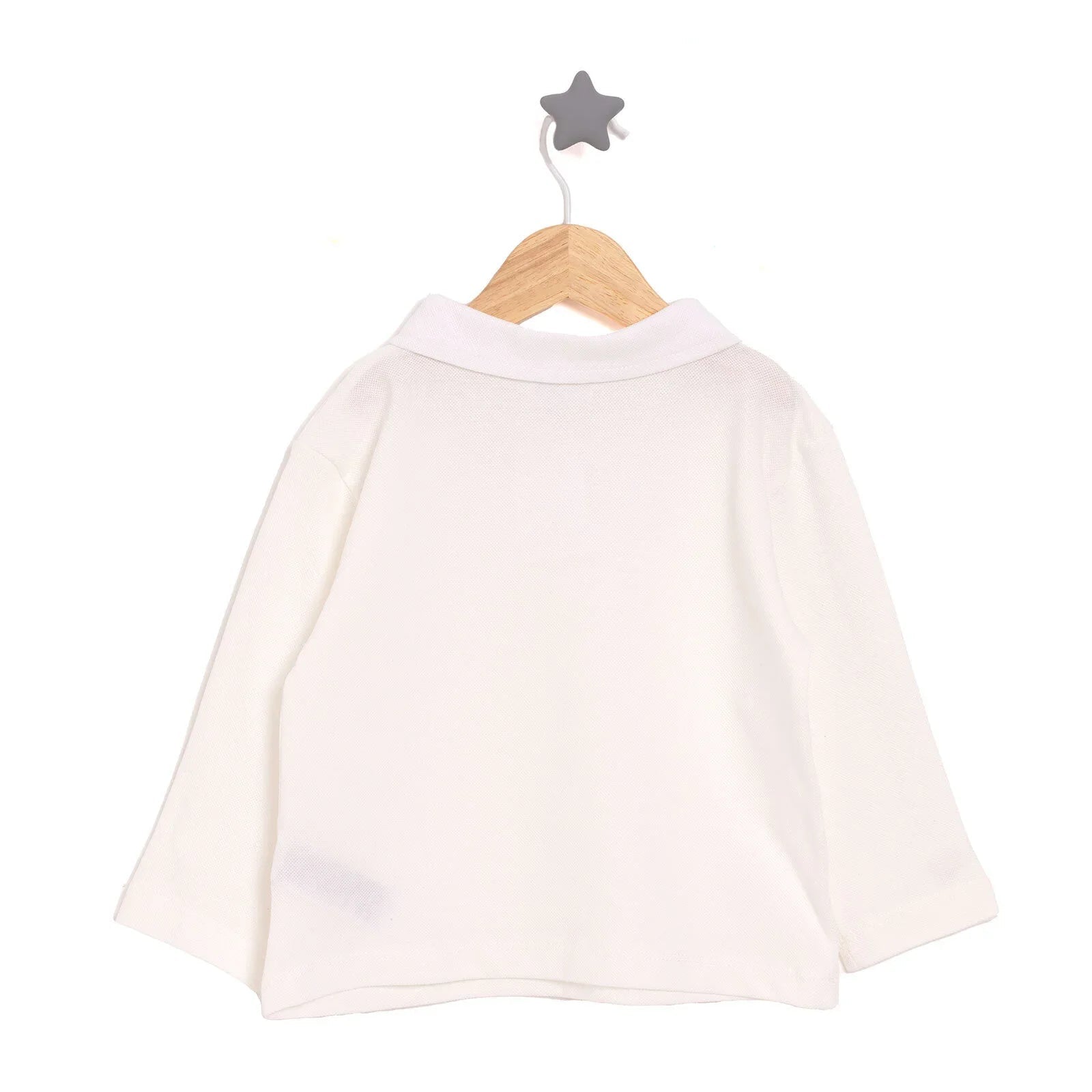 HelloBaby Long Sleeve T-shirt - White - mezetto ebebek ebebek