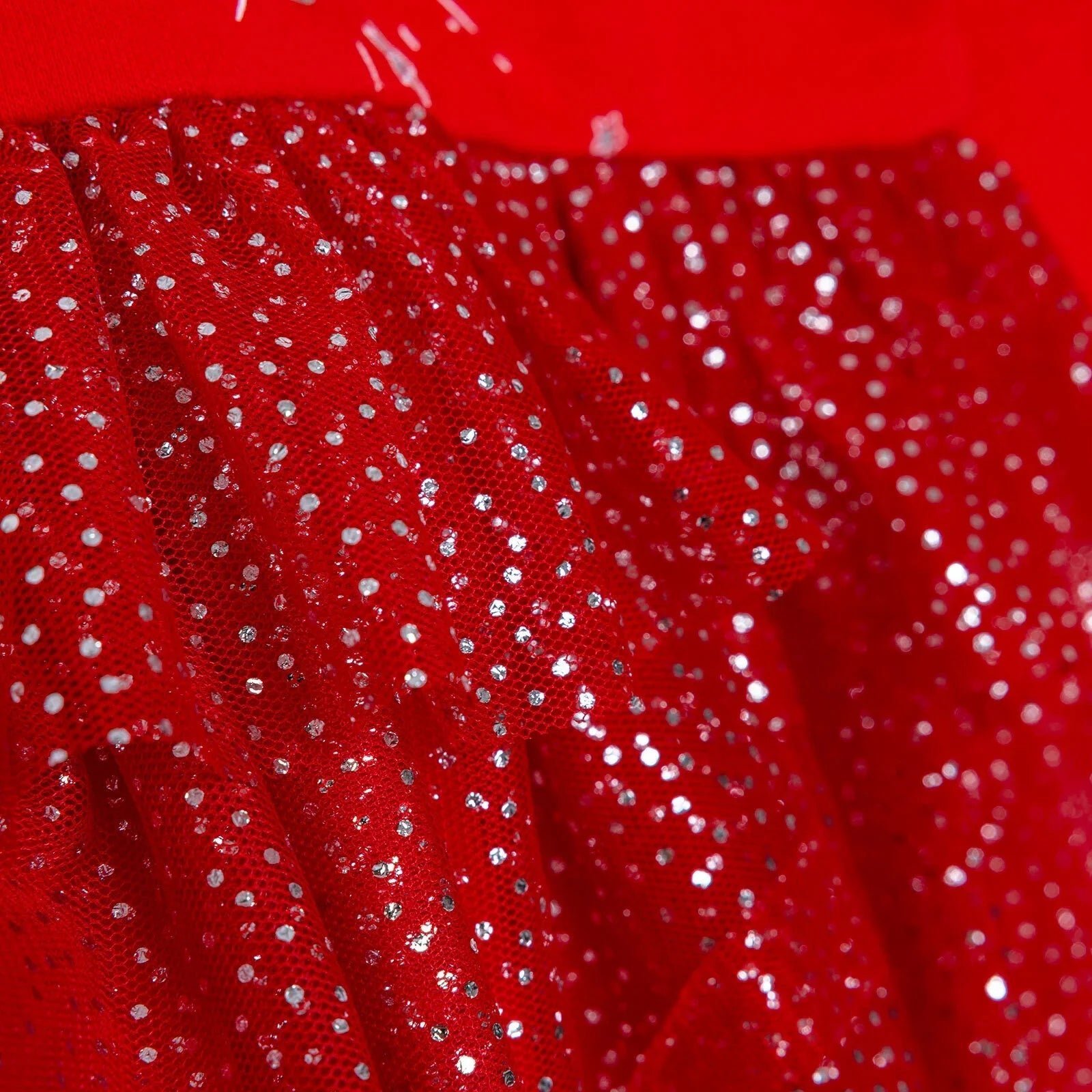 HelloBaby My First Christmas Newborn Girl Dress - Body - Red - mezetto ebebek ebebek