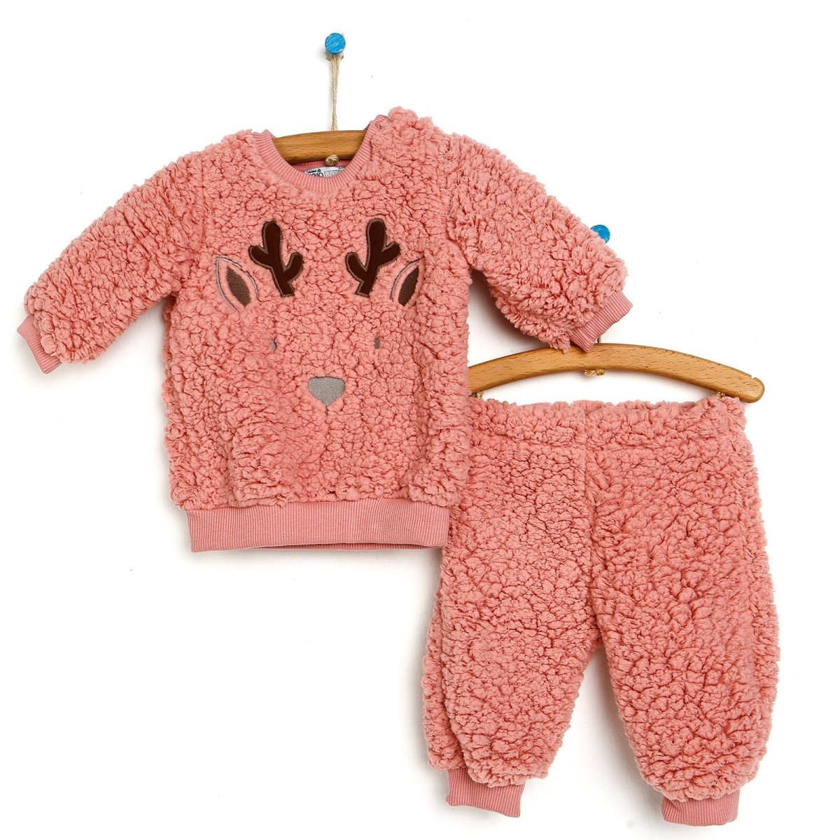 HelloBaby Newborn Animals Figure Welsoft - Powder - mezetto ebebek ebebek