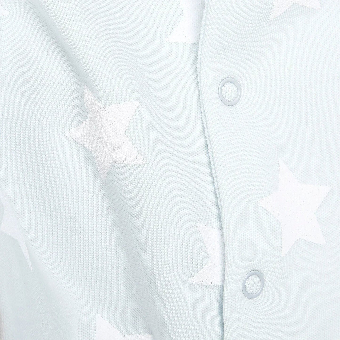 HelloBaby Newborn Baby Boy Footed Jumpsuit - Blue - mezetto ebebek ebebek