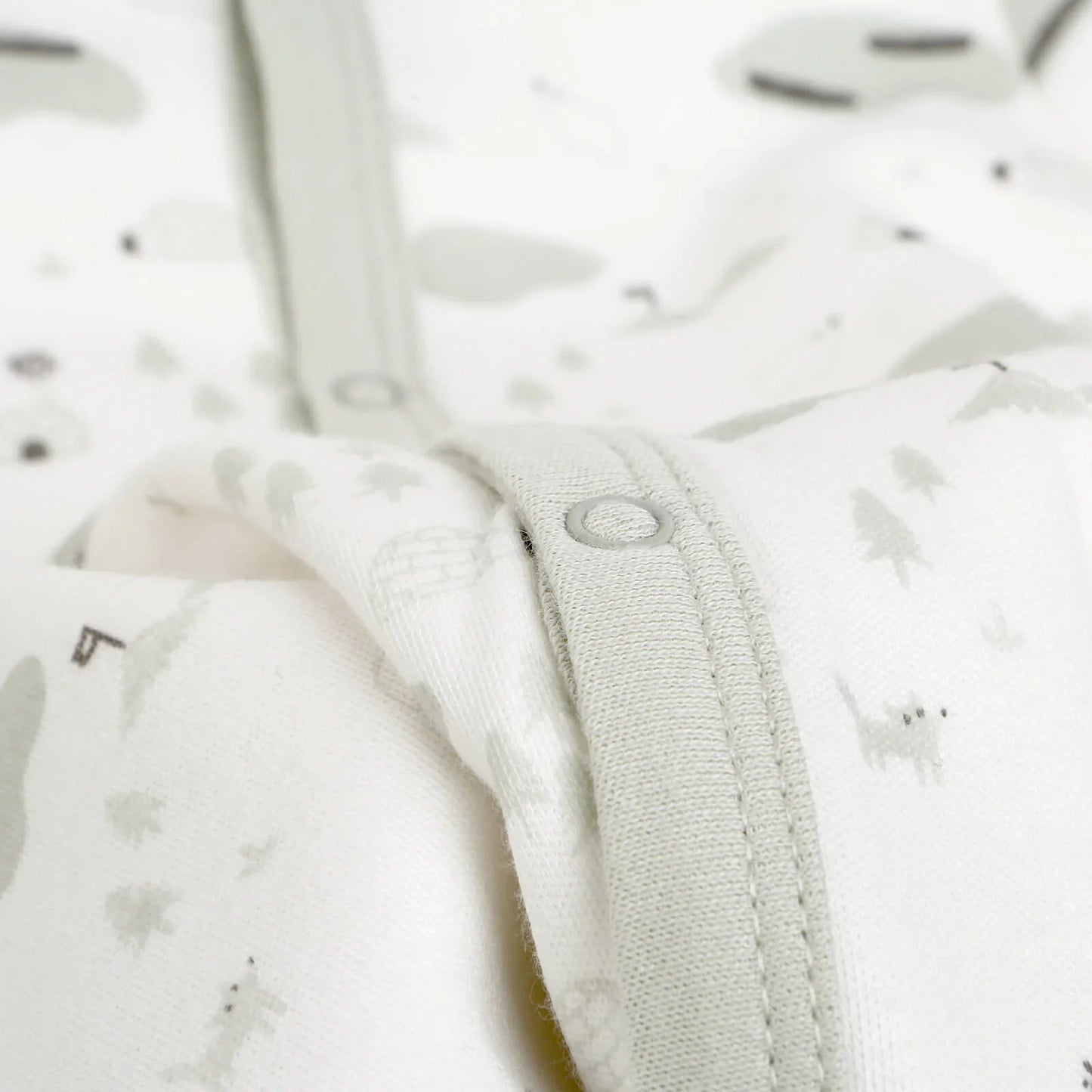 HelloBaby Newborn Baby Boy Footed Jumpsuit - Ecru - mezetto ebebek ebebek