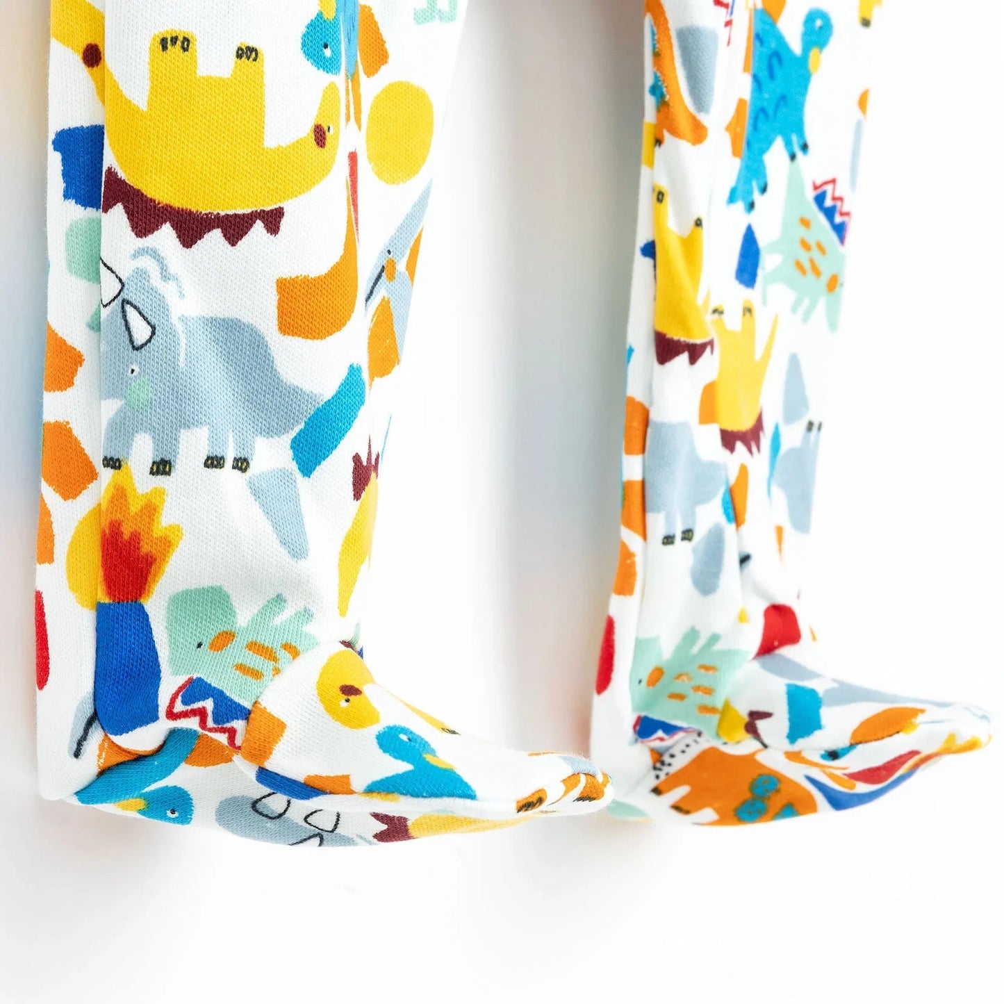 HelloBaby Newborn Baby Boy Footed Jumpsuit - Ecru - mezetto ebebek ebebek