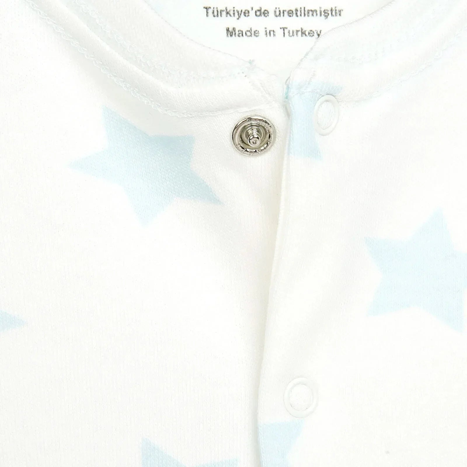 HelloBaby Newborn Baby Boy Footed Jumpsuit - Ecru - mezetto ebebek ebebek