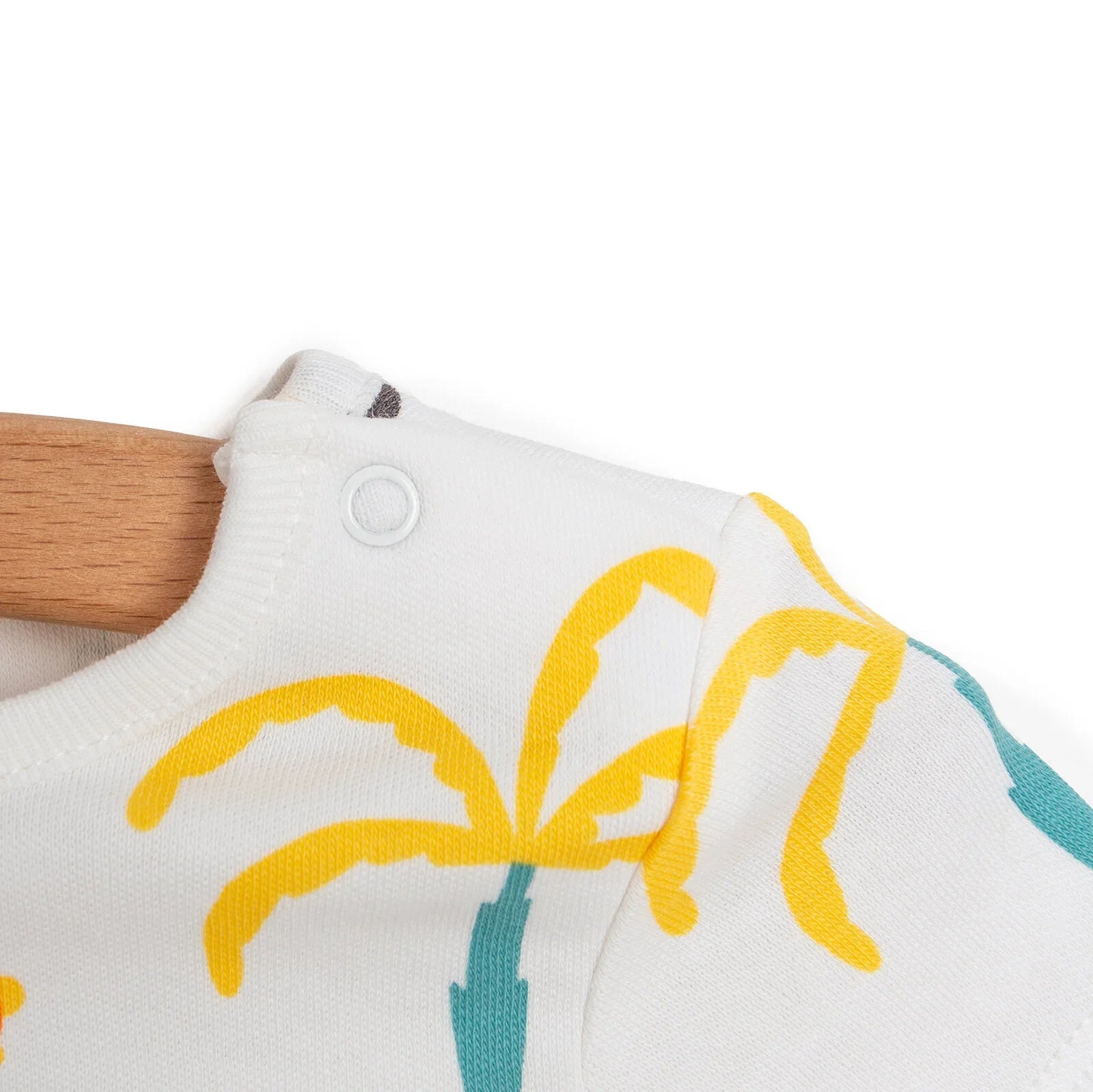 HelloBaby Newborn Baby Boy T-shirt - Footless Bottom - Green - mezetto ebebek ebebek
