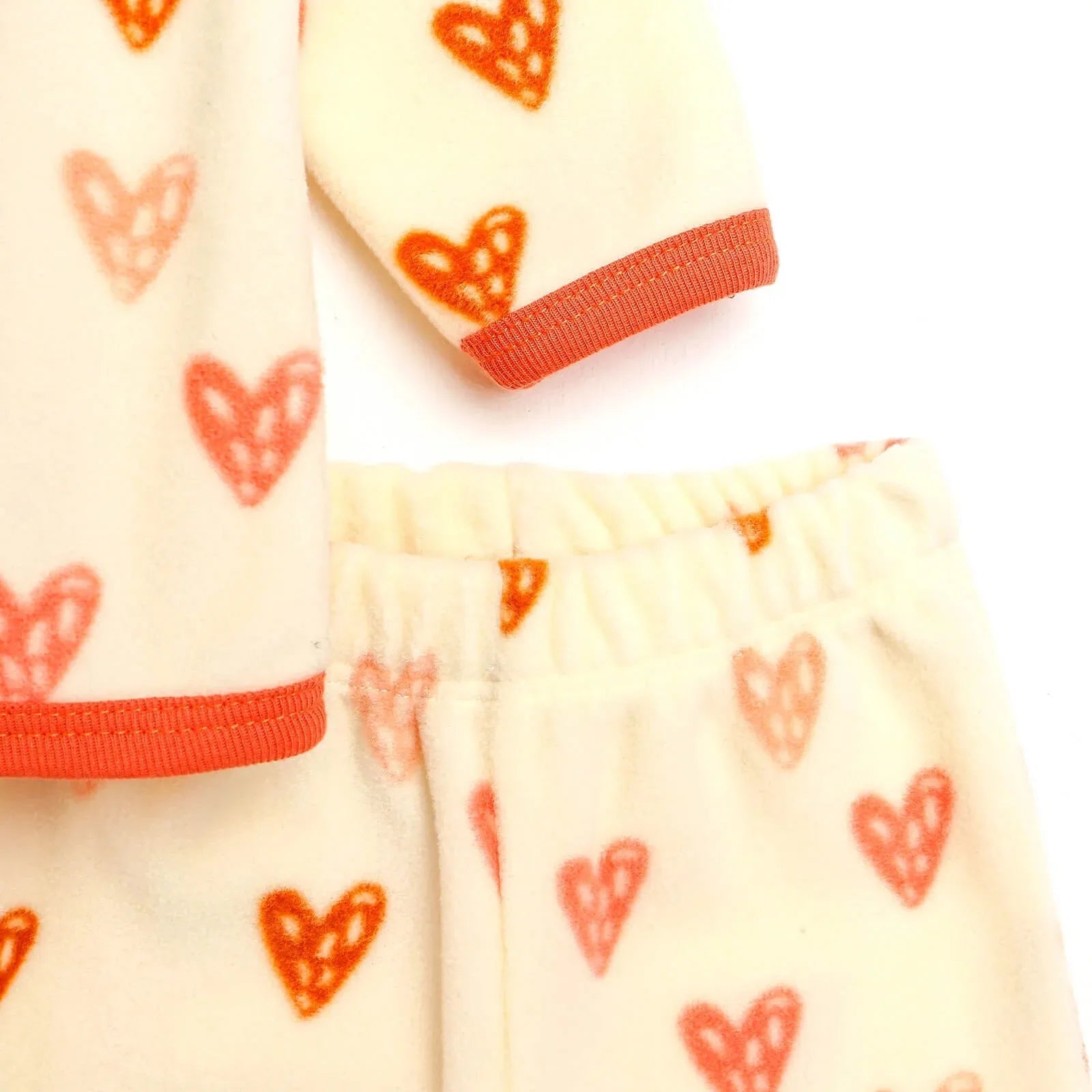 HelloBaby Newborn Baby Girl Fleece Cardigan - mezetto ebebek ebebek