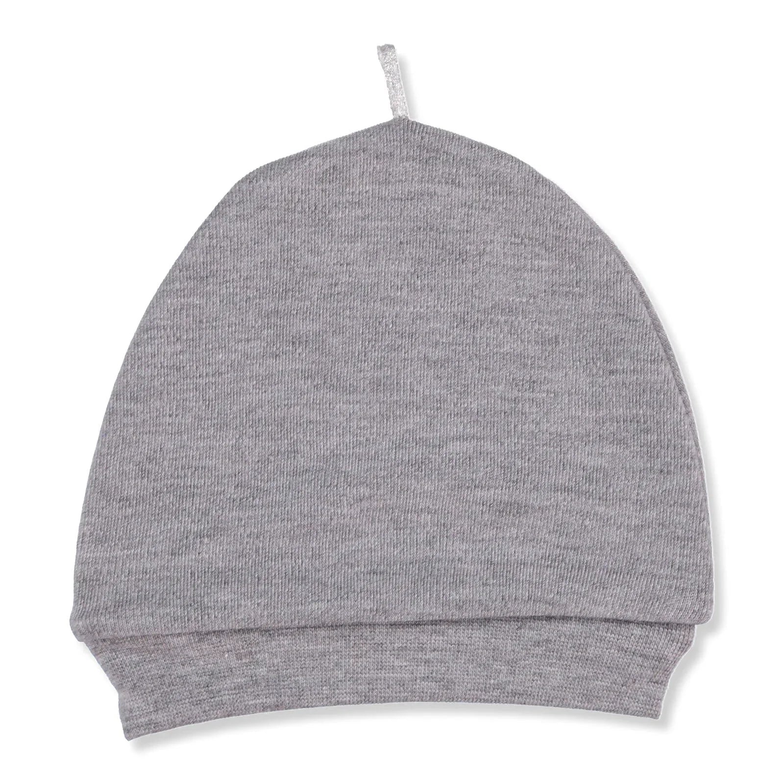 HelloBaby Newborn Basic Hat - Grey Melange - mezetto ebebek ebebek