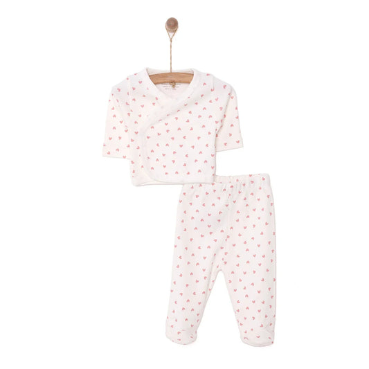 HelloBaby Newborn Body - Ecru - mezetto ebebek ebebek
