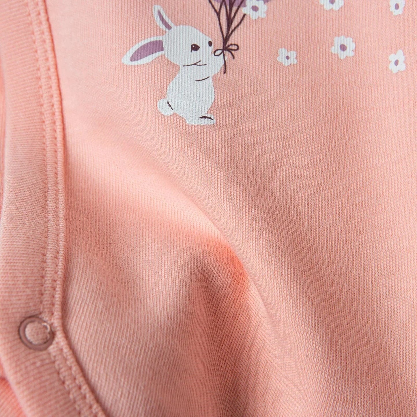HelloBaby Newborn Body - Footed Bottom - Pink - mezetto ebebek ebebek