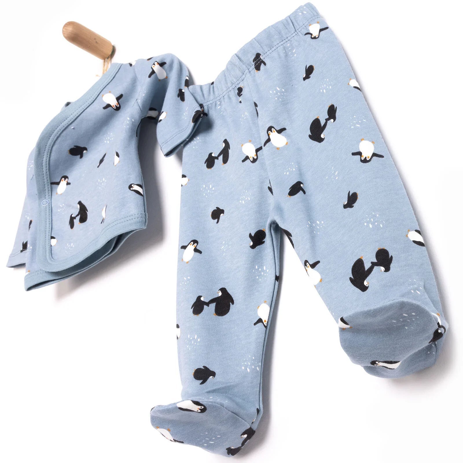 HelloBaby Newborn Body - Light Blue - mezetto ebebek ebebek