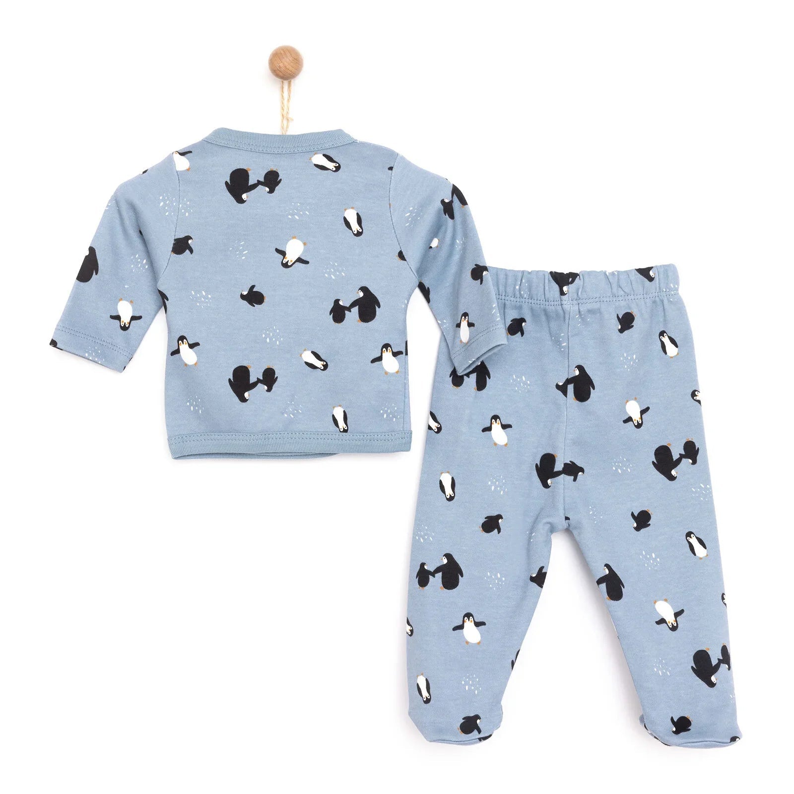 HelloBaby Newborn Body - Light Blue - mezetto ebebek ebebek