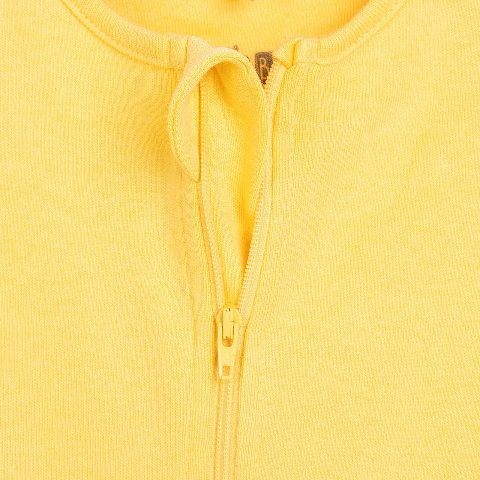 HelloBaby Newborn Boy Footed Jumpsuit - Yellow - mezetto ebebek ebebek