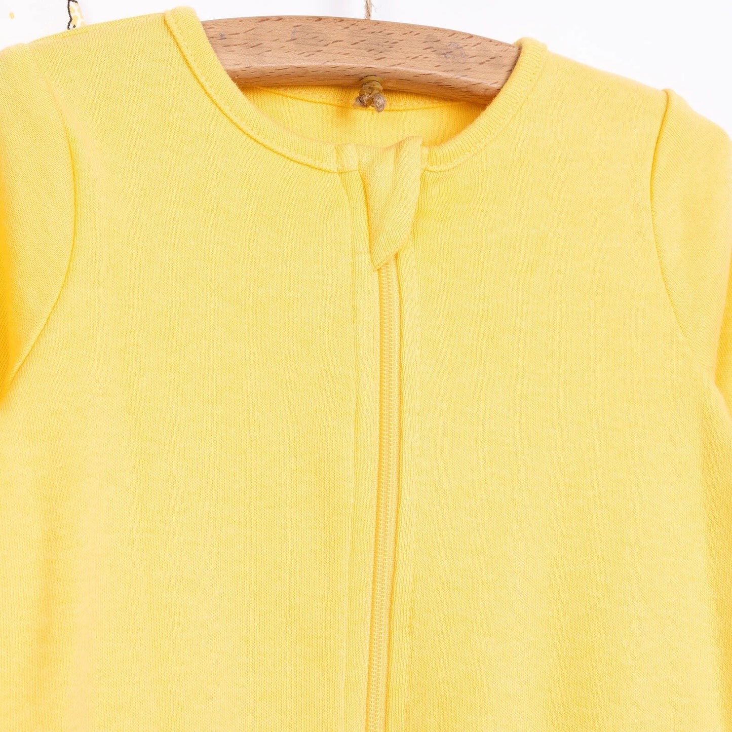 HelloBaby Newborn Boy Footed Jumpsuit - Yellow - mezetto ebebek ebebek