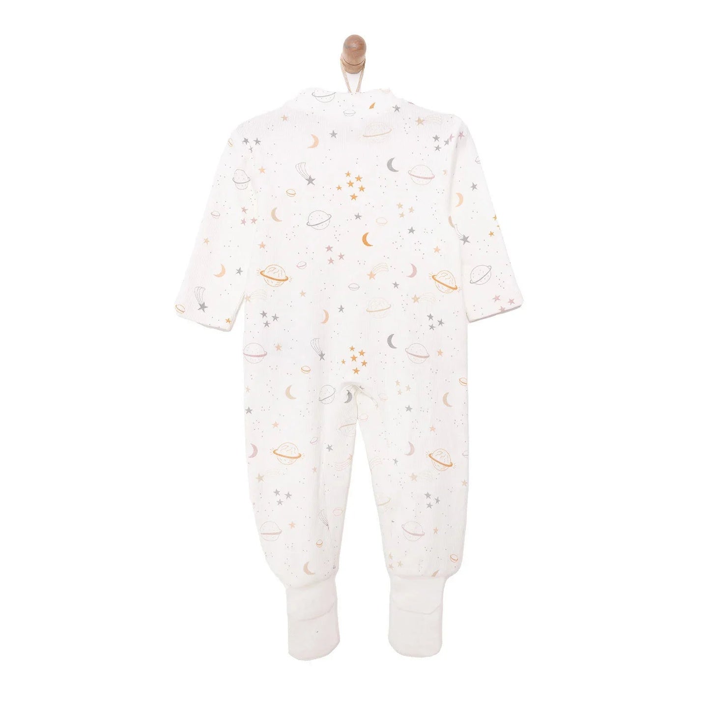 HelloBaby Newborn Boy Jumpsuit - Beige - mezetto ebebek ebebek