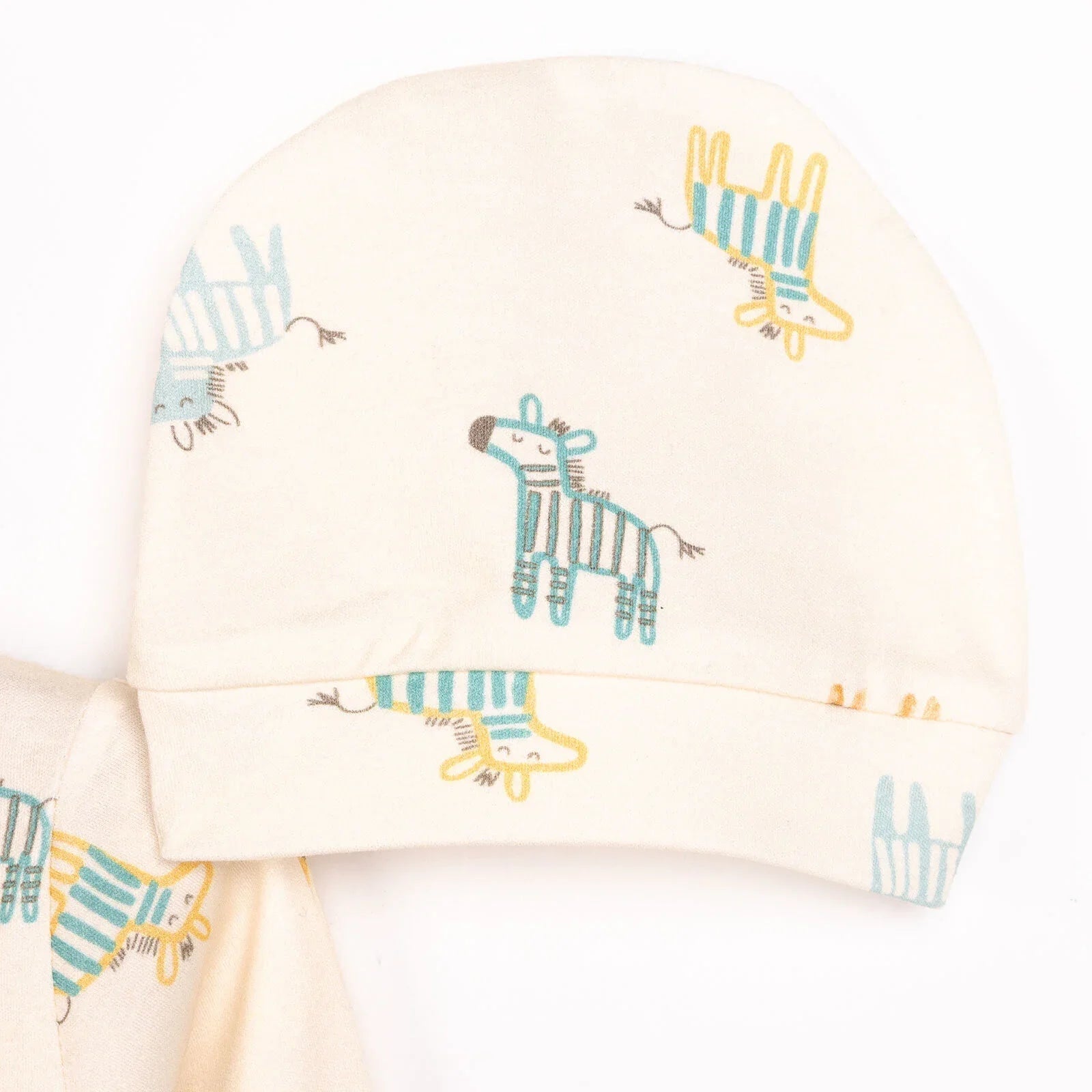 HelloBaby Newborn Boy Jumpsuit - Hat - mezetto ebebek ebebek