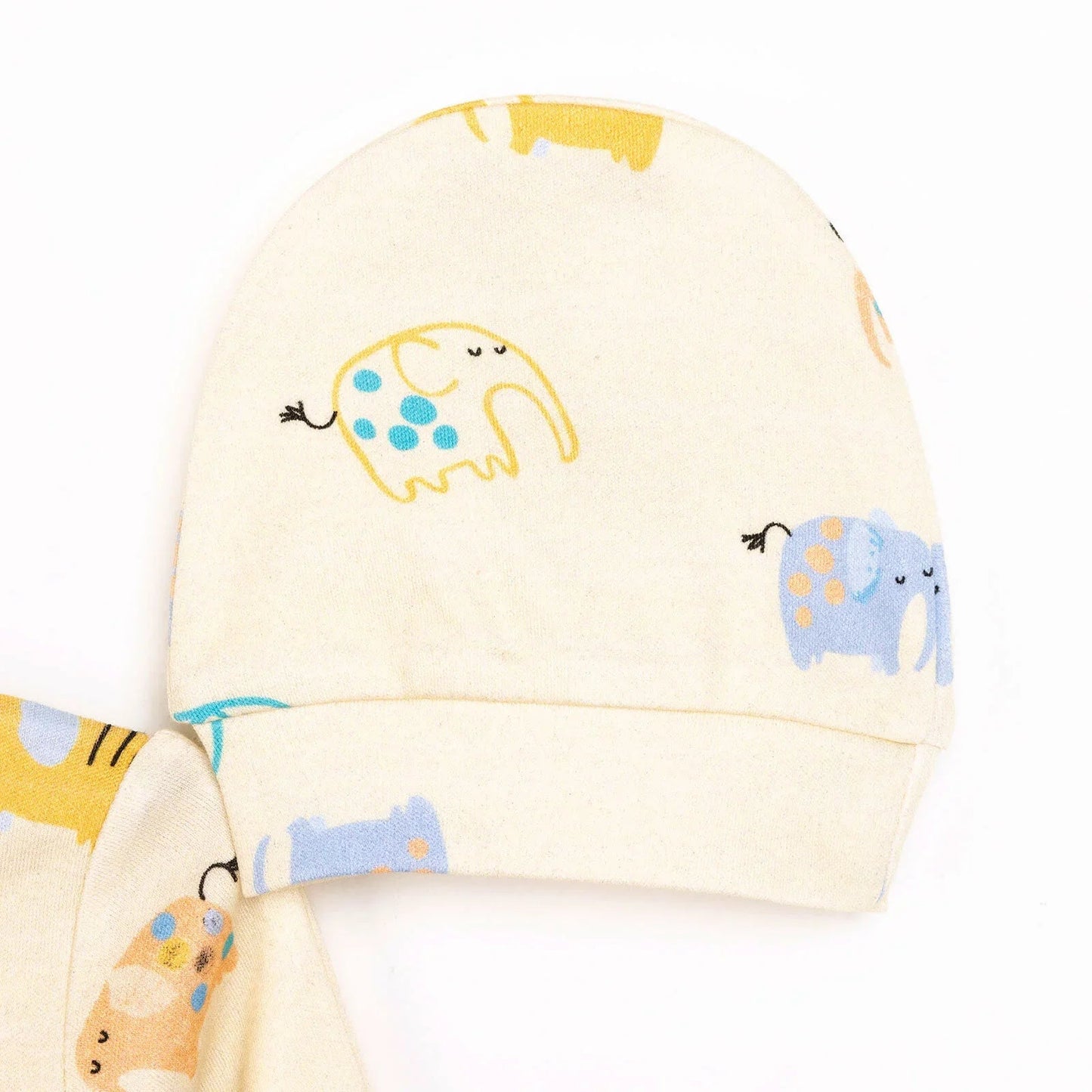 HelloBaby Newborn Boy Jumpsuit - Hat - mezetto ebebek ebebek