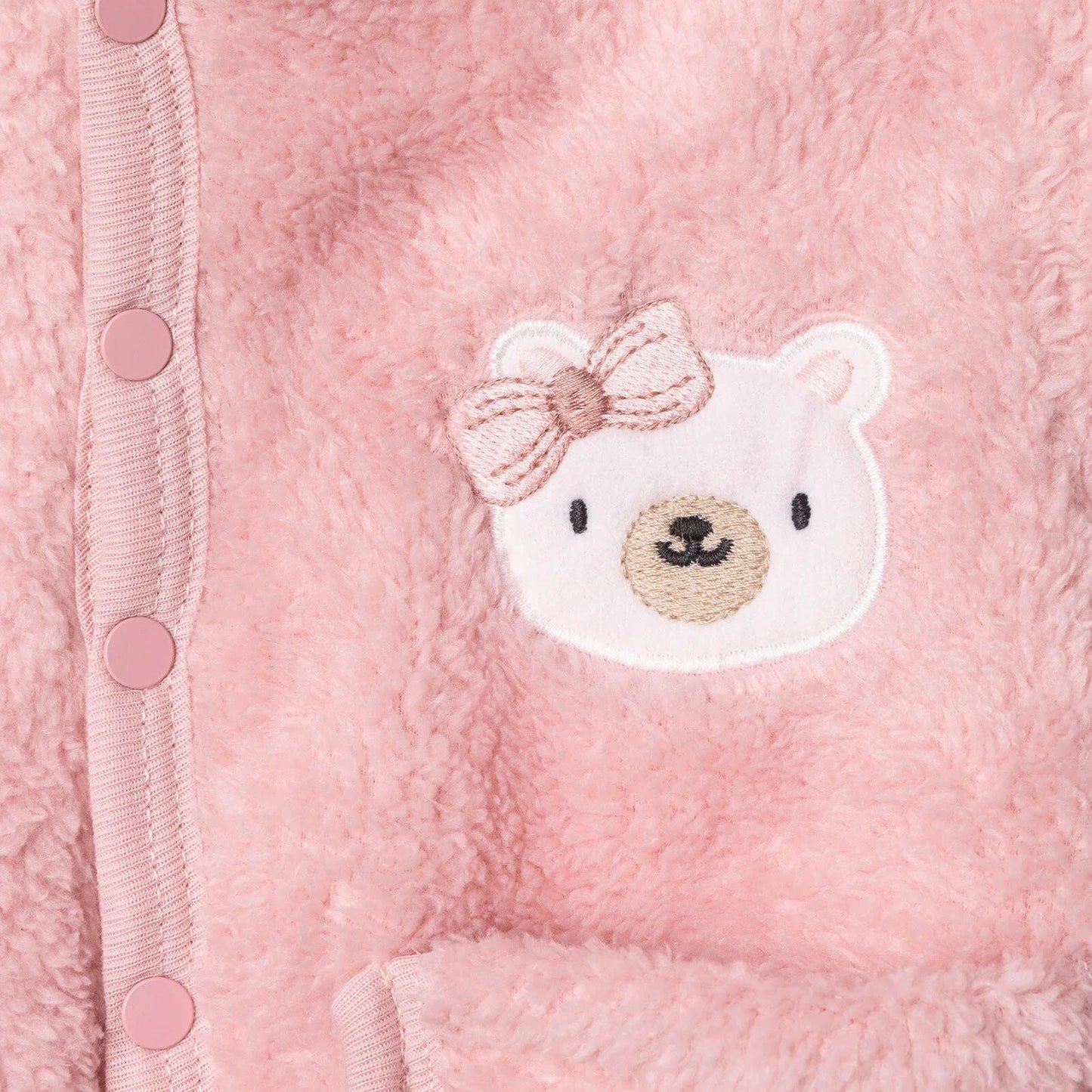 HelloBaby Newborn Cardigan - Pink - mezetto ebebek ebebek