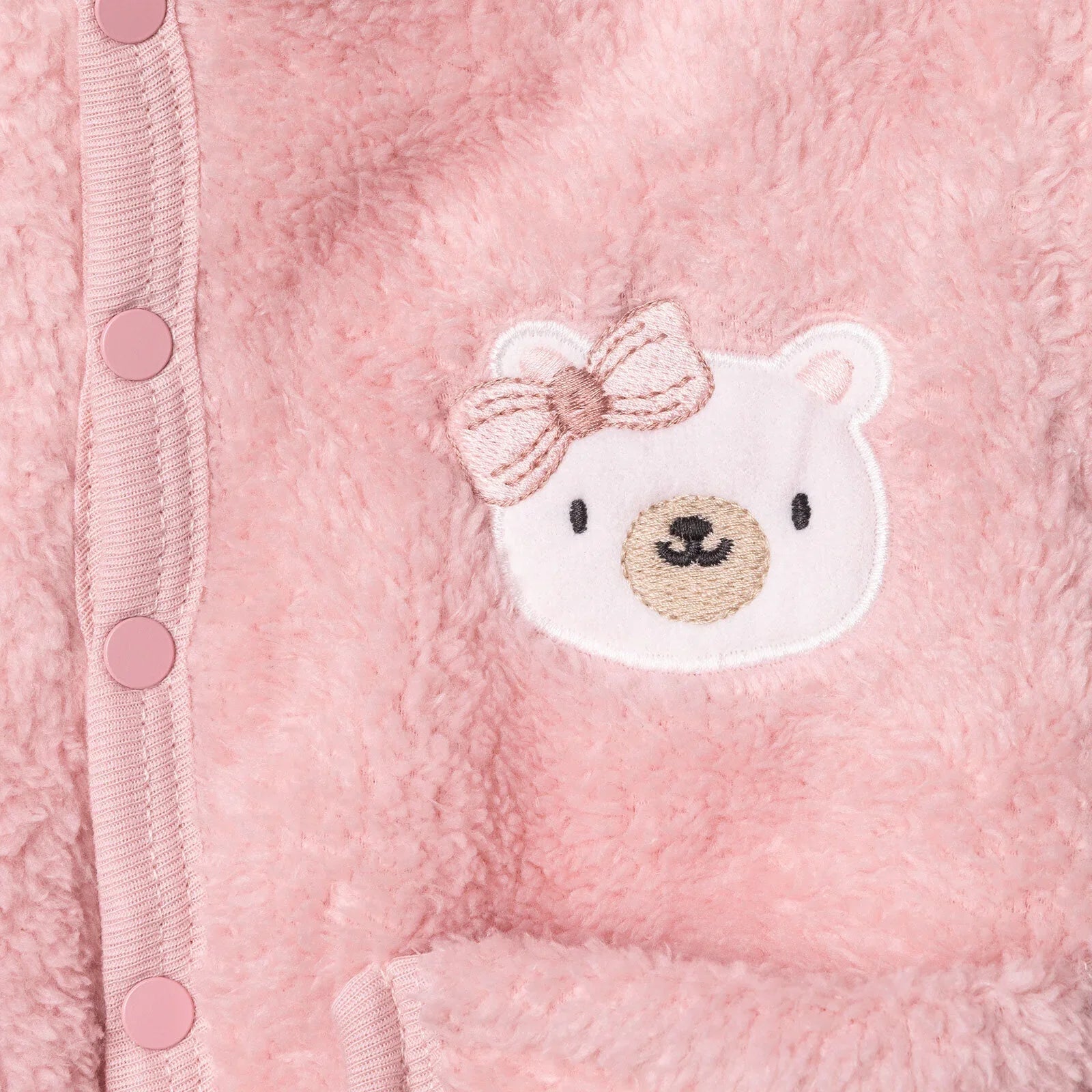HelloBaby Newborn Cardigan - Pink - mezetto ebebek ebebek