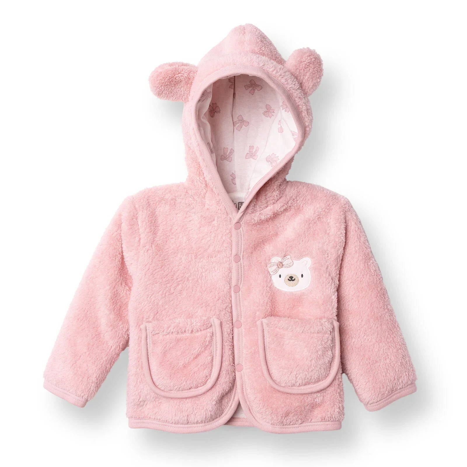 HelloBaby Newborn Cardigan - Pink - mezetto ebebek ebebek